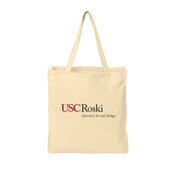 USC Trojans Roski Slim Natural Tote Bag